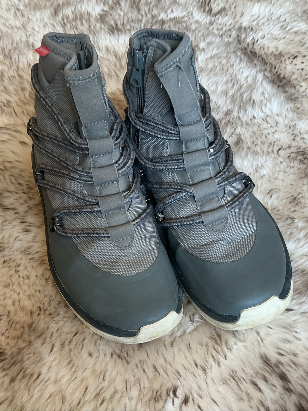Skye The Stnley Raincity Grey Unisex Boots M6/W7.5 - Picture 2 of 7